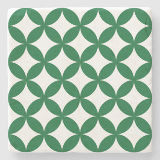 Green Shippo Square Coaster