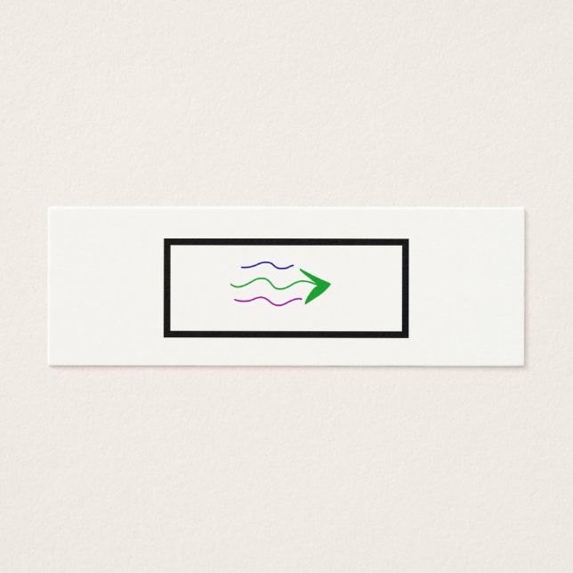 green simple arrow add your name  classic round st (Front)