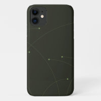 Green, simple, elegant, modern nature abstract