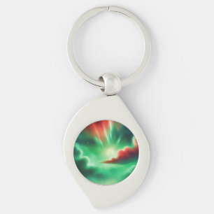 green sky keychain