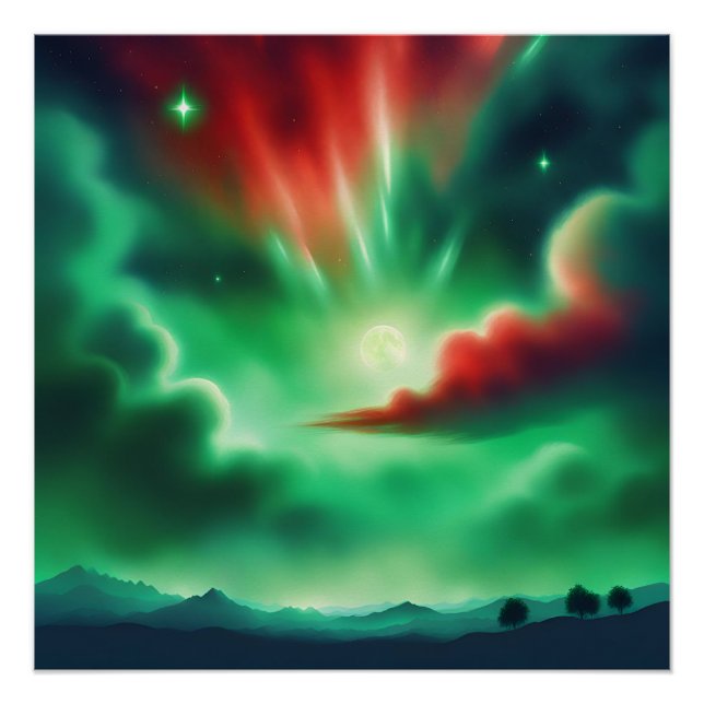 green sky poster (Front)