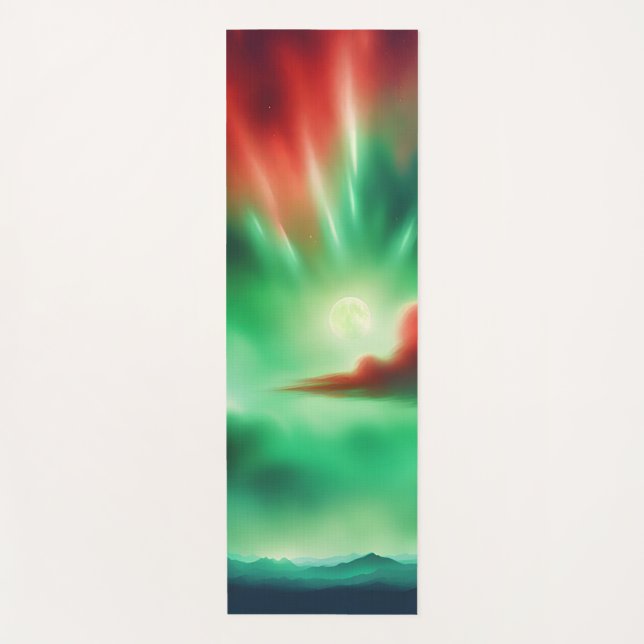 green sky yoga mat (Front)