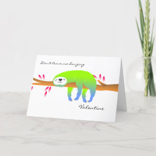 Green Sloth ne me laisse pas accrocher la carte Va