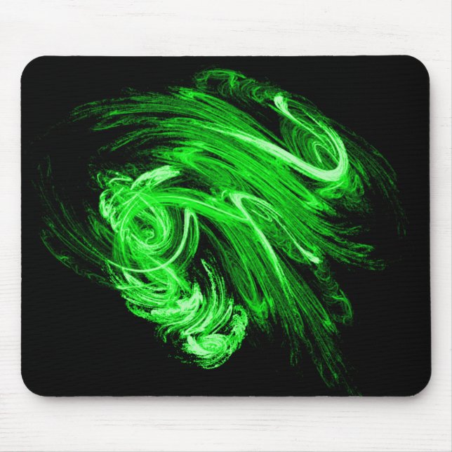 Green Smoke Mouse Pad (Front)