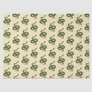 Green Snake Tissue Paper