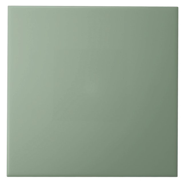 Green Solid Colour  Tile (Front)