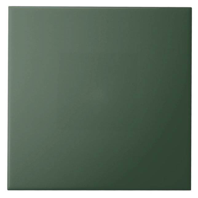 Green Solid Colour  Tile (Front)