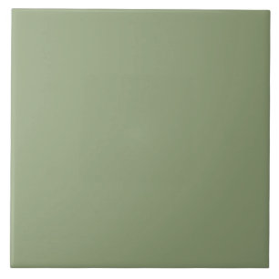 Green Solid Colour  Tile