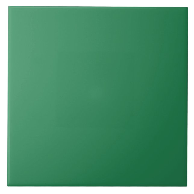 Green Solid Colour  Tile (Front)