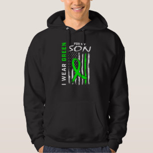 Green Son Cerebral Palsy Kidney Disease Awareness  Hoodie