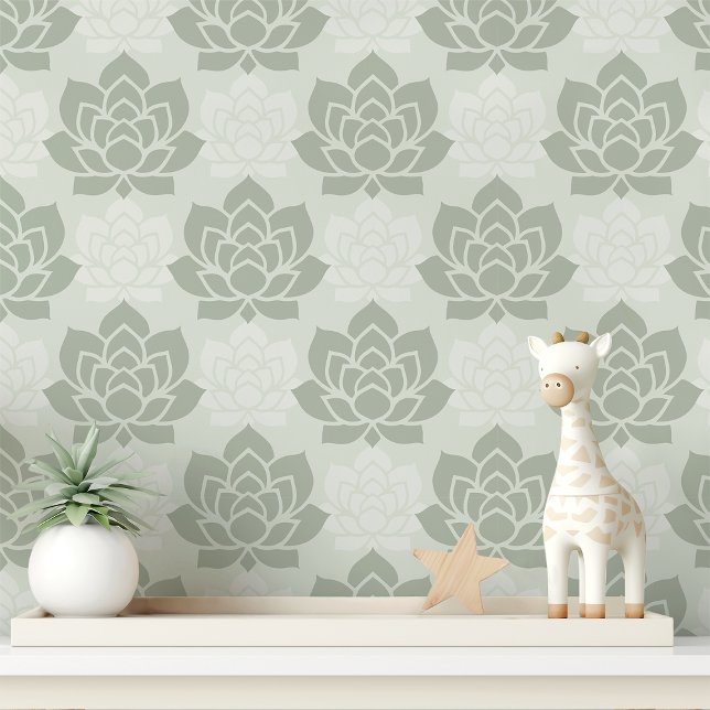 Green Sophisticated Succulent Wallpaper (Creator Uploaded)