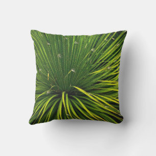GREEN SOTOL PLANT /OUTDOOR PILLOW
