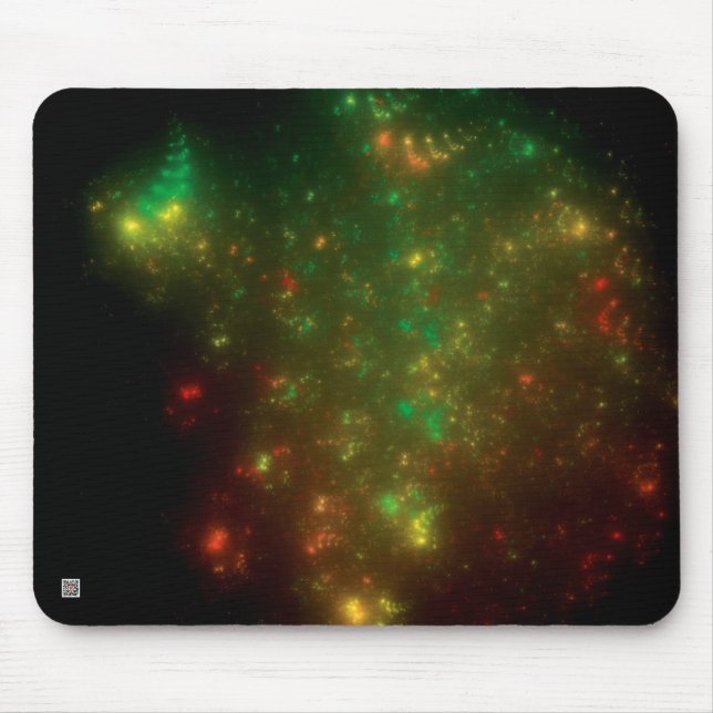 Green Space Mouse Pad (Front)