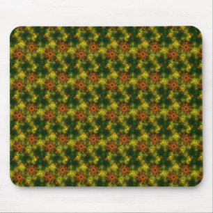 Green Sparkles Mouse Pad