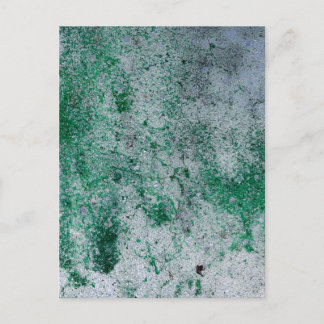 Green Speckled Stone Abstract, Charleston Postcard
