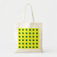 Green Spheres on Yellow