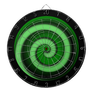 Green Spiral Zone Dartboard