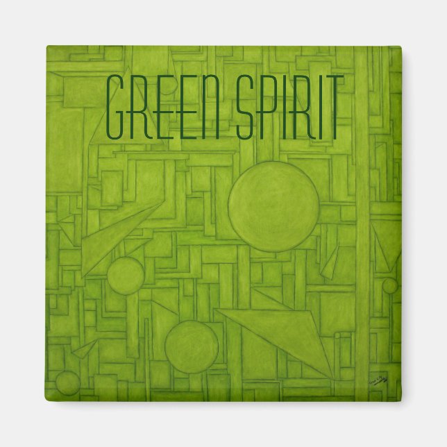Green Spirit Magnet ! (Devant)