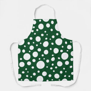 Green Spots Apron