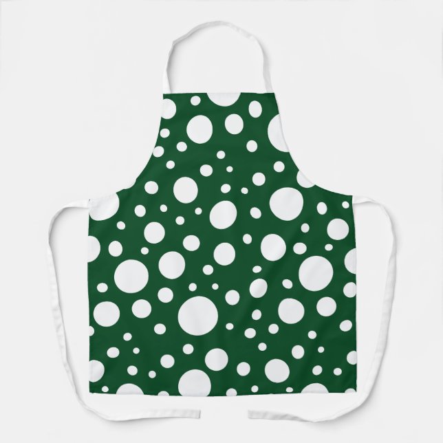 Green Spots Apron (Front)