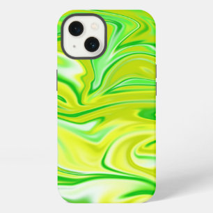Green Spring Mint Marble, iPhone 13 Case
