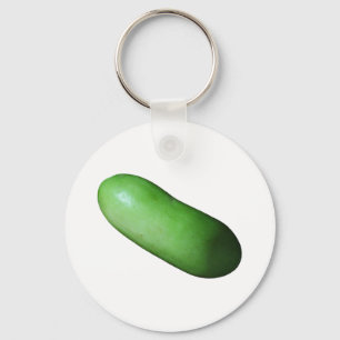 Green Squash (Winter Melon) Keychain