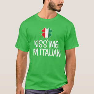 Green St Patrick's Day Funny Italian Humourous Nov T-Shirt