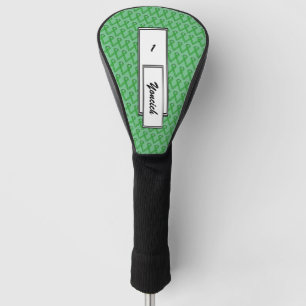 Green Standard Ribbon by Kenneth Yoncich Golf Head Cover