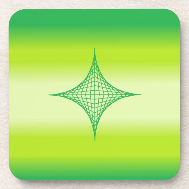Green Star Coaster (Front)