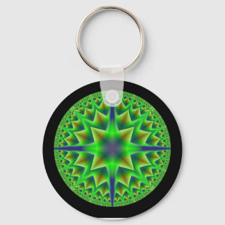 Green Star KeyChain