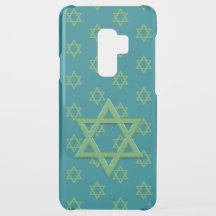 Green Star of David Seamless
