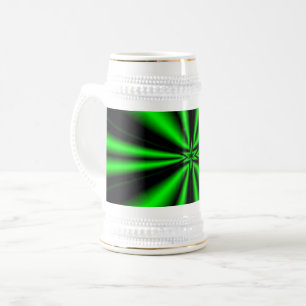 Green Star of Hope Beer Stein