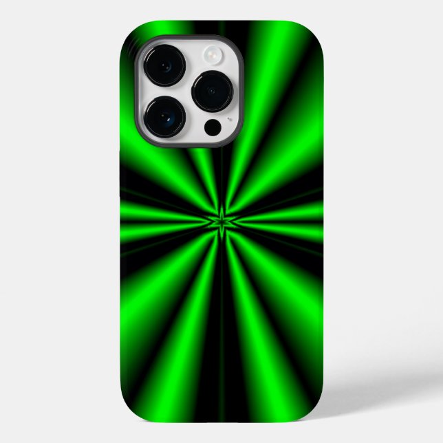 Green Star of Hope Case-Mate iPhone Case (Back)