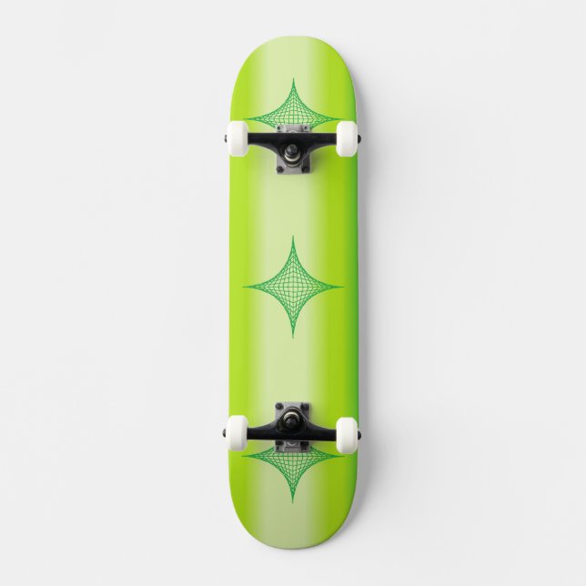 Green Star Skateboard (Front)