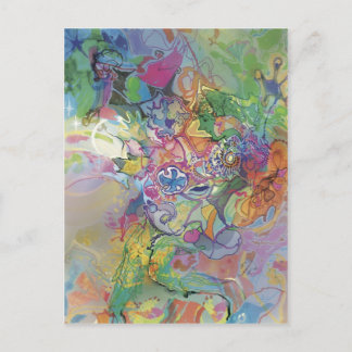 Green Starlight~~~ Postcard