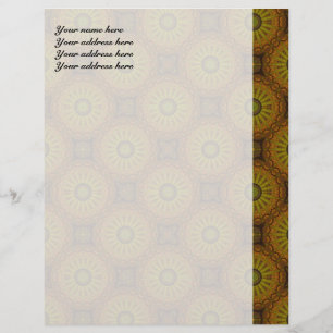 Green Stars Letterhead