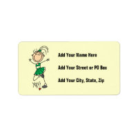 Green Stick Figure Cheerleader t-shirts and Gifts