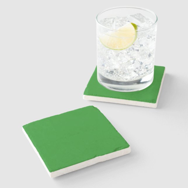 Green Stone Coaster (Side)