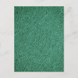 Green stone cracks postcard