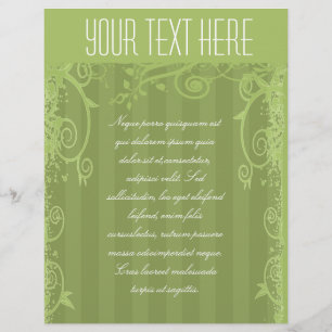 Green Striped Swirled Flyer