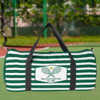 Green Striped Tennis Custom Country Club