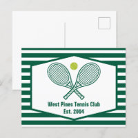 Green Striped Tennis Custom Country Club