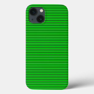 Green Striped texture iPhone 13 Case