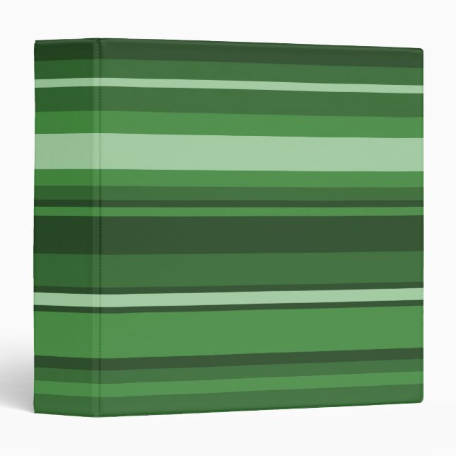 Green stripes binder (Front/Spine)