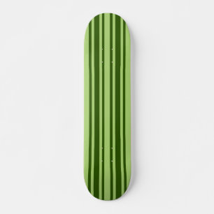 Green Stripes custom skateboard