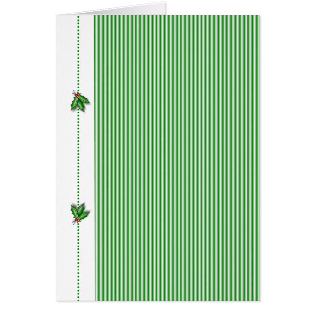 Green Stripes Holiday (Devant)