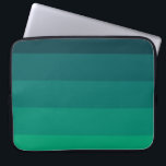 Green stripes palette laptop sleeve<br><div class="desc">A simple and chic design with a green palette stripes pattern.</div>