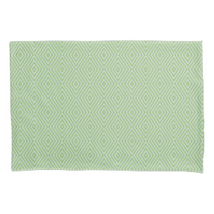 Green Stripes Squash Pattern Pillowcase
