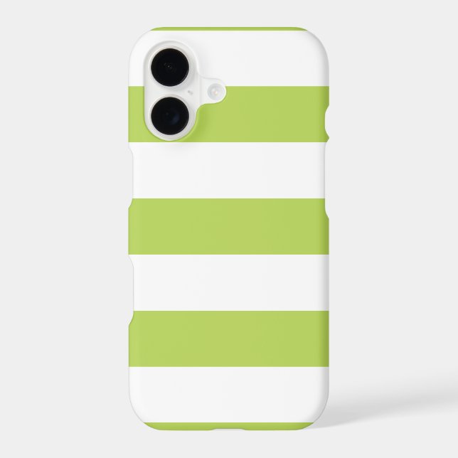 Green Stripes, White Stripes, Striped Pattern (Back)