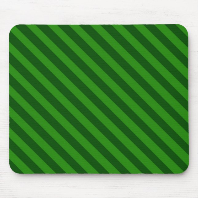 green strips mouse pad (Front)